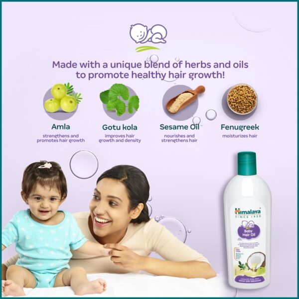 Himalaya Baby Massage Oil-200ml - Image 5