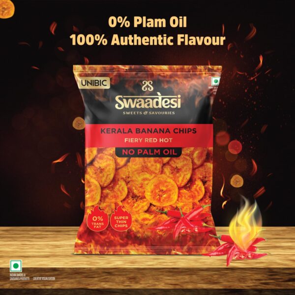 UNIBIC Swaadesi Fiery Red Hot 110g - Image 2
