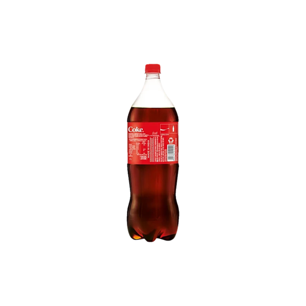 Coca Cola Original Taste Soft Drink - Refreshing, 2 L PET Bottle - Image 2